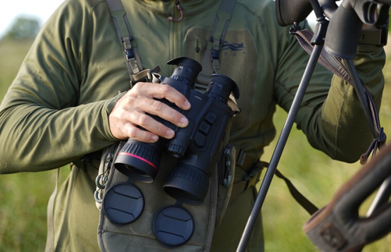 HikMicro Habrok PRO HX60L High Definition Multispectral Thermal Imaging Binoculars - Image 9
