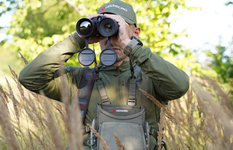HikMicro Habrok PRO HX60L High Definition Multispectral Thermal Imaging Binoculars - Image 3